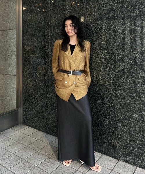 MEDI LILY JACQUARD JACKET 正規品　ameri セール】MEDI LILY JACQUARD JACKET（テーラードジャケット