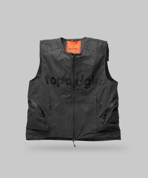 Topologie(トポロジー)の「BACKPACK VEST バックパックベスト(ベスト・メンズ・ブラック・ONE SIZE)」の1枚目の写真