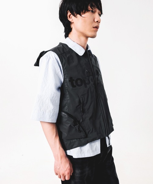Topologie(トポロジー)の「BACKPACK VEST バックパックベスト(ベスト・メンズ・ブラック・ONE SIZE)」の7枚目の写真