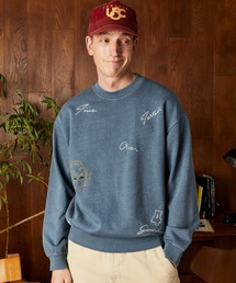 schott（ショット）の「Schott ショット PIGMENT TIMETESTED OVER FOUR GENERATIONS CREW SWEAT ピグメント クルースウェット（スウェット）」