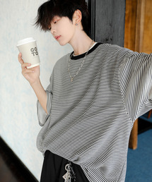EFFECTION（エフェクション）の「【neos】ルーズシルエット TR スムース クルーネック ハーフスリーブ Tシャツ（Tシャツ/カットソー）」