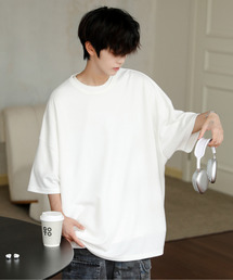 EFFECTION（エフェクション）の「【neos】ルーズシルエット TR スムース クルーネック ハーフスリーブ Tシャツ（Tシャツ/カットソー）」