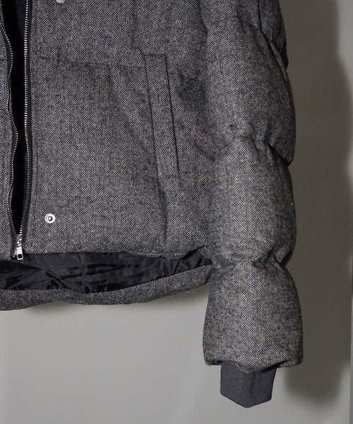 PRIDEショートジャケット ツイードライク パテッドショートジャケット chw25a016