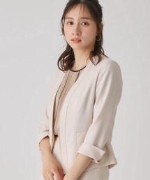 COUP DE CHANCE｜クードシャンスのノーカラージャケット通販