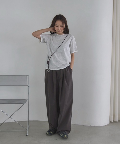 feepur（フェピュール）の「コクーンチノイージーパンツ（その他パンツ・レディース・ブラック/ブラウン/アイボリー・MEDIUM/SMALL/TALL）」の4枚目の写真