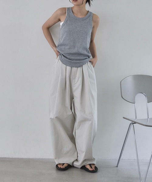 feepur（フェピュール）の「コクーンチノイージーパンツ（その他パンツ・レディース・ブラック/ブラウン/アイボリー・MEDIUM/SMALL/TALL）」の16枚目の写真