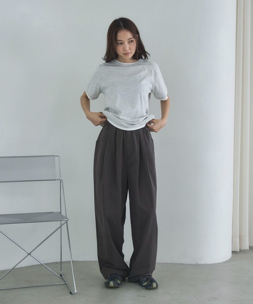 feepur（フェピュール）の「コクーンチノイージーパンツ（その他パンツ・レディース・ブラック/ブラウン/アイボリー・MEDIUM/SMALL/TALL）」の11枚目の写真