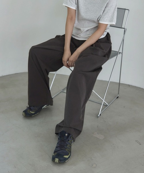 feepur（フェピュール）の「コクーンチノイージーパンツ（その他パンツ・レディース・ブラック/ブラウン/アイボリー・MEDIUM/SMALL/TALL）」の15枚目の写真