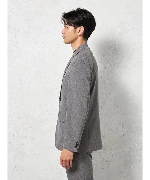 HARUYAMA(ハルヤマ)の「【AIR SUIT】ジャケット 2つボタン 接触冷感 吸汗速乾 UVカット【セットアップ可】(テーラードジャケット・メンズ・ネイビー/ライトグレー/ブルー/ブラック・M/L/AB(M)/LL-AB/LL/AB(S)/S/AB(L))」の18枚目の写真