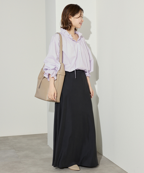 新品未使用 SLOBE IENA 【ELESAC/エルサック】SLOBE別注 SLOBE ベルトスクエアトートバッグ（ショルダーバッグ）｜SLOBE
