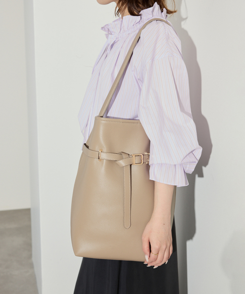 SLOBE ベルトスクエアトートバッグ（ショルダーバッグ）｜SLOBE IENA