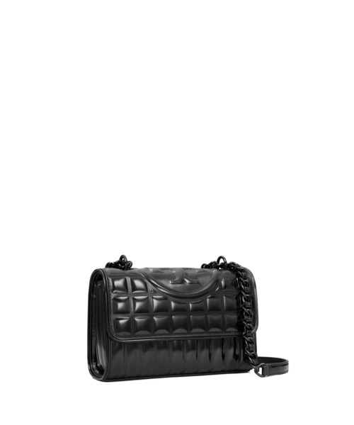Tory Burch フレミング コンバーチブル S ショルダーバッグ 黒 フレミング コンバーチブル スモールショルダーバッグ