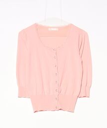 レッセパッセ　カットソー& カーディガン セット　ピンク レッセパッセ カットソー& カーディガン セット ピンク