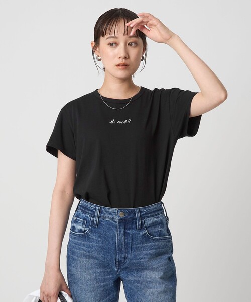 「agnes b.」 半袖Tシャツ「NERGYコラボ」 FREE ネイビー レディース 楽天市場】【agnes b. NERGY】コラボ ロゴロングTシャツ