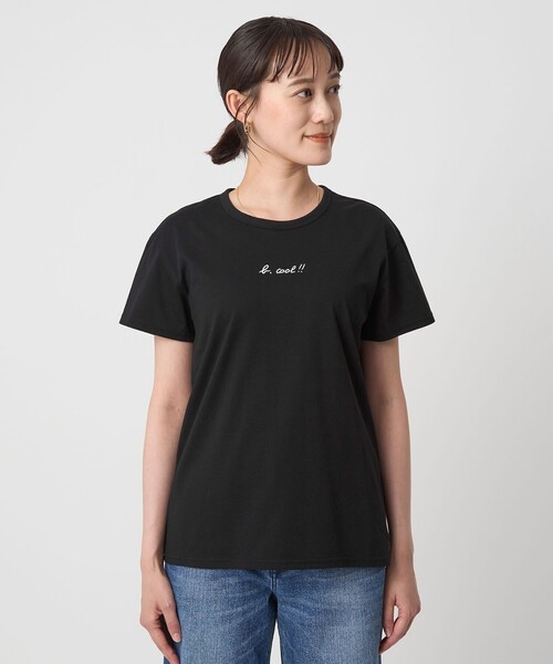 agnes b. ショートTシャツ　アニエスベー ニュークロップドコンパクトTシャツ ｜To b. by agnès b