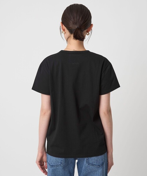 「agnes b.」 半袖Tシャツ「NERGYコラボ」 FREE ネイビー レディース agnes b. - agnes b.(アニエスベー) レディース トップス T