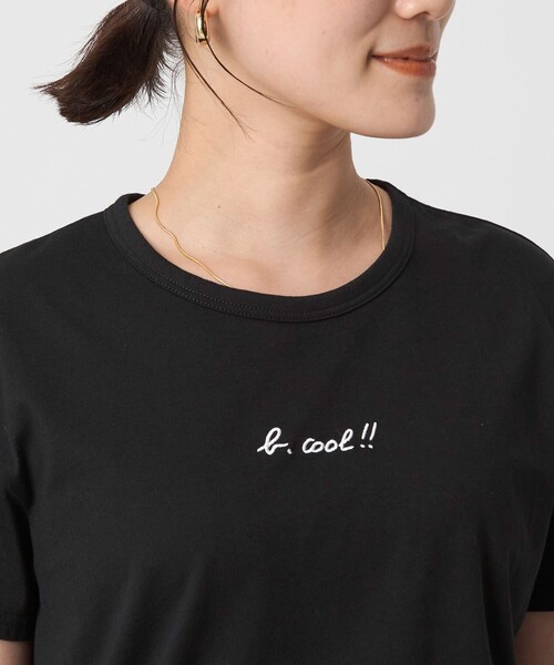 agnes b. ショートTシャツ　アニエスベー ニュークロップドコンパクトTシャツ ｜To b. by agnès b