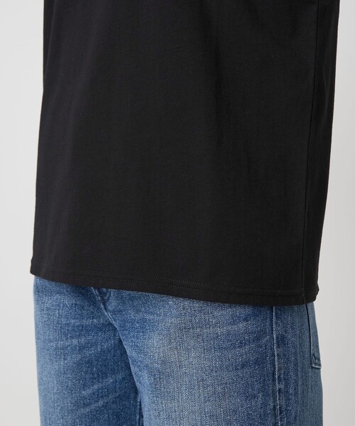To b. by agnes b.(トゥービーバイアニエスベー)の「<To b. by agnes b.コラボ>ロゴ ショートスリーブ Tシャツ(Tシャツ/カットソー・レディース・ブラック/オフホワイト・FREE)」の19枚目の写真