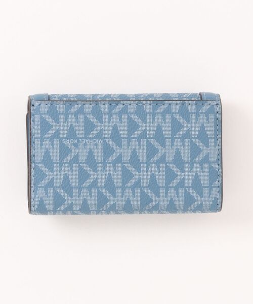 30 新品 MICHAEL KORS マイケルコース キーケース ブルーグリーン マイケルコース MICHAEL KORS キーケース （ブルー系） -waja
