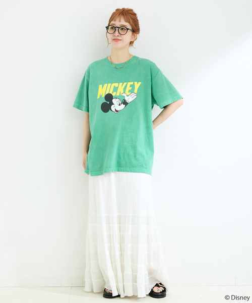 GOOD ROCK SPEED(グッドロックスピード)の「《追加》GOOD ROCK SPEED / Mickey Mouse / TEE3(Tシャツ/カットソー・レディース・ブラックミックス/ホワイト/グリーン・FREE)」の19枚目の写真