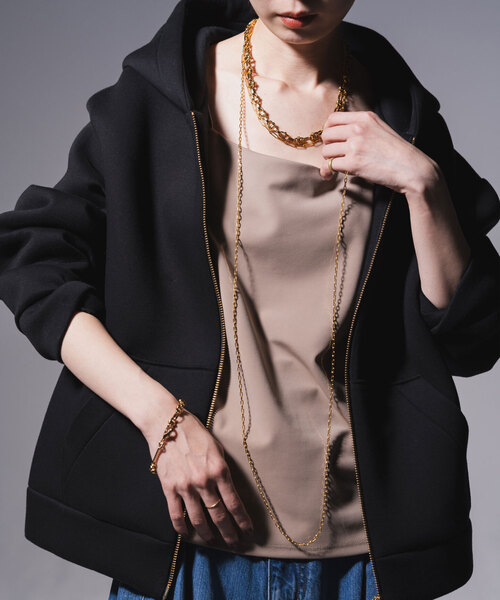 in mood(インムード)の「《NOBLE別注/WEB限定追加3》in mood/インムード HI-チェーンネックレス(ネックレス・レディース・ゴールド・FREE)」の7枚目の写真