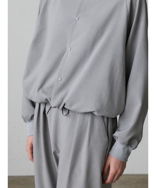 MidiUmi（ミディウミ）の「MidiUmi シャツジャケット（ダウンジャケット/コート・レディース・チャコールグレー/グレー/ブラック・FREE）」の12枚目の写真