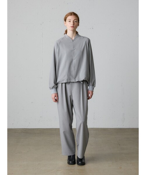 MidiUmi（ミディウミ）の「MidiUmi シャツジャケット（ダウンジャケット/コート・レディース・チャコールグレー/グレー/ブラック・FREE）」の13枚目の写真