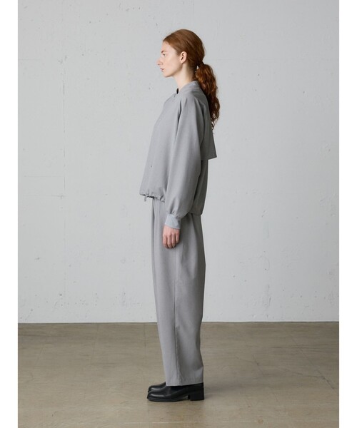 MidiUmi（ミディウミ）の「MidiUmi シャツジャケット（ダウンジャケット/コート・レディース・チャコールグレー/グレー/ブラック・FREE）」の15枚目の写真