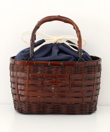 【新品】バッグ　浴衣　着物　竹かご　ユナイテッドアローズ 購入 UNITED ARROWS（ユナイテッドアローズ）の「四つ目編み 竹籠