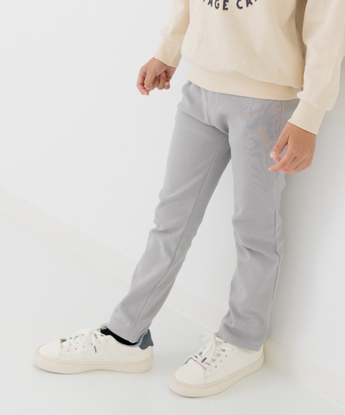 chil2（チルツー）の「全20色 カラバリ ハイパーストレッチ パンツ（その他パンツ・キッズ・ブルー/クリーム/ライトブルー/グレー/チャコールグレー/ブラウン/ブラック/カーキ/グリーン/ピンク/ワインレッド/ベージュ/ネイビー/イエロー/オレンジ/ミント/モカ/ラベンダー/サックスブルー/アイボリー・80ｃｍ/90cm/120cm/130cm/140cm/150cm/100cm/110cm）」の4枚目の写真