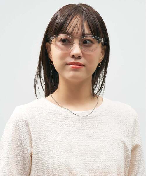 探してます　Zoff AOI IHARA ウェリントン型メガネ Zoff（ゾフ） メガネ 「伊原 葵さんコラボ」#010ウェリントン型 黒縁