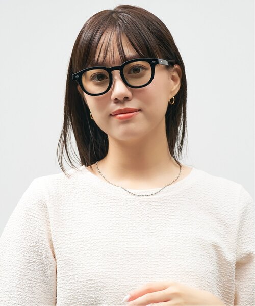 Zoff｜AOI IHARA ウェリントン型 サングラス｜カラーレンズ｜黒縁