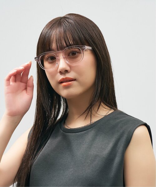 Zoff｜AOI IHARA ウェリントン型 サングラス｜カラーレンズ｜黒縁