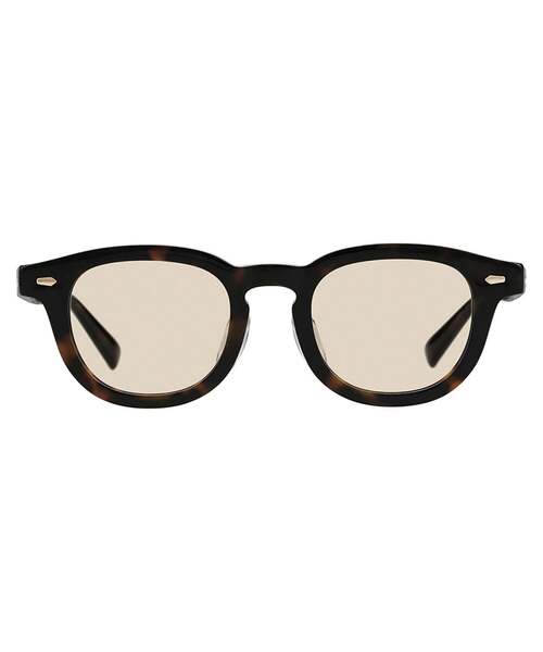Zoff（ゾフ）の「ウェリントン型 サングラス｜カラーレンズ｜黒縁 クリアフレーム｜紫外線対策 UVカット｜ユニセックス（サングラス・レディース・ライトピンク/ブラック/ライトグレー系/ブラウン系その他2・FREE）」の21枚目の写真