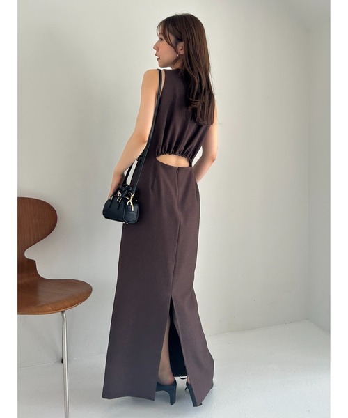 FRAY I.D(フレイアイディー)の「ラウンドマイクロミニボストンバッグ(ボストンバッグ・レディース・ブラック/キャメル/イエロー・F)」の4枚目の写真