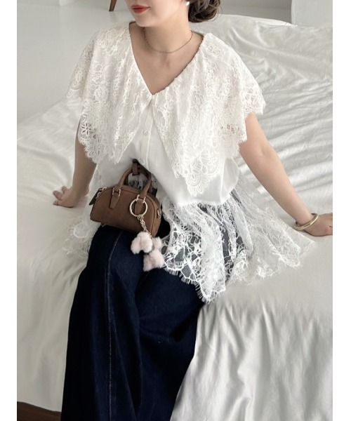 FRAY I.D(フレイアイディー)の「ラウンドマイクロミニボストンバッグ(ボストンバッグ・レディース・ブラック/キャメル/イエロー・F)」の16枚目の写真