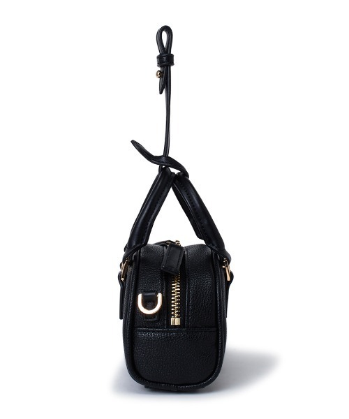 FRAY I.D(フレイアイディー)の「ラウンドマイクロミニボストンバッグ(ボストンバッグ・レディース・ブラック/キャメル/イエロー・F)」の19枚目の写真