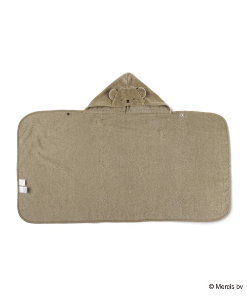 BRANSHES（ブランシェス）の「【miffy/ミッフィー/boris/ボリス】フード付きバスローブ（その他ベビーウェア・キッズ・ブラウン/オフホワイト・FREE）」の12枚目の写真