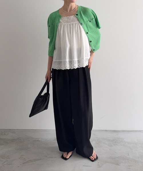 model：H166　着用サイズ：M