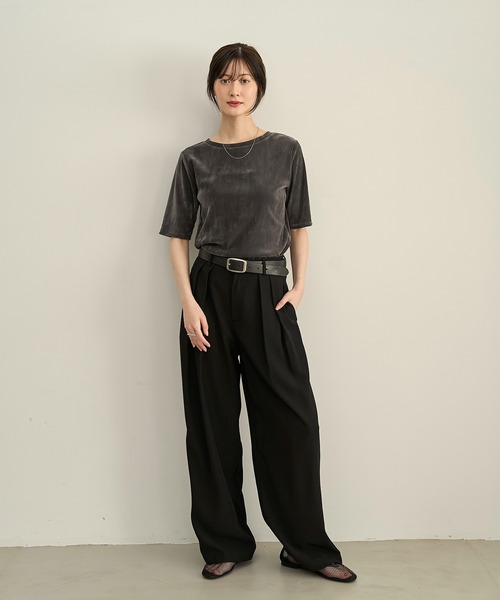 model：H166　着用サイズ：M