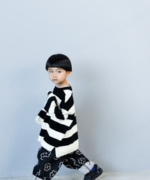 LOWRYS FARM | ボーダーニットプルオーバーＬＳ　583715(ニット/セーター)