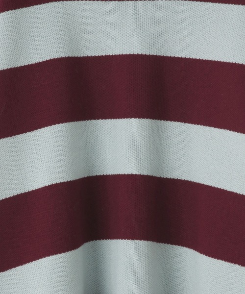 LOWRYS FARM（ローリーズファーム）の「ボーダーニットプルオーバーＬＳ　583715（ニット/セーター・キッズ・ピンク/ブルー/ホワイト×ブラック・110cm/120cm/130cm/140cm/150cm）」の11枚目の写真