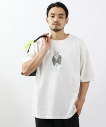 ハンドペイントプリントTシャツ