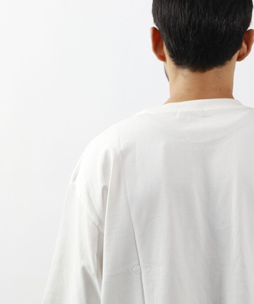 BAYFLOW(ベイフロー)の「ハンドペイントプリントTシャツ(Tシャツ/カットソー・メンズ・イエロー/チャコールグレー/オフホワイト・MEDIUM/LARGE)」の18枚目の写真
