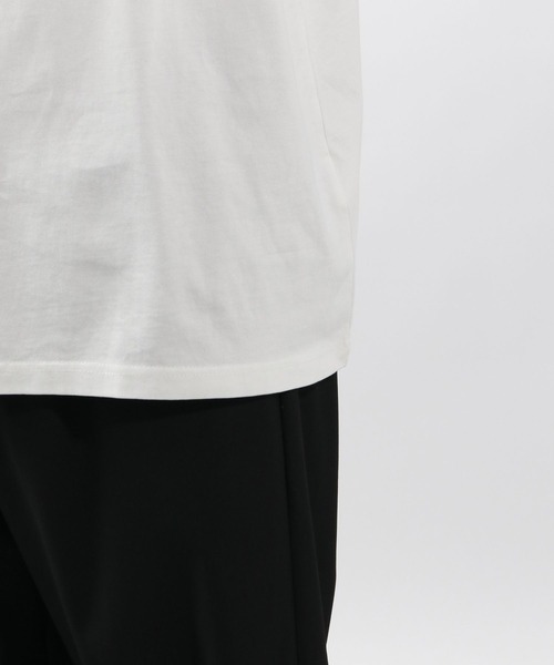 BAYFLOW(ベイフロー)の「ハンドペイントプリントTシャツ(Tシャツ/カットソー・メンズ・イエロー/チャコールグレー/オフホワイト・MEDIUM/LARGE)」の17枚目の写真