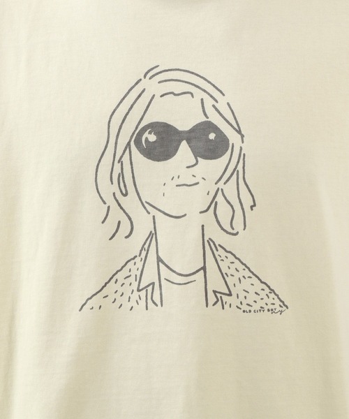 BAYFLOW(ベイフロー)の「ハンドペイントプリントTシャツ(Tシャツ/カットソー・メンズ・イエロー/チャコールグレー/オフホワイト・MEDIUM/LARGE)」の13枚目の写真