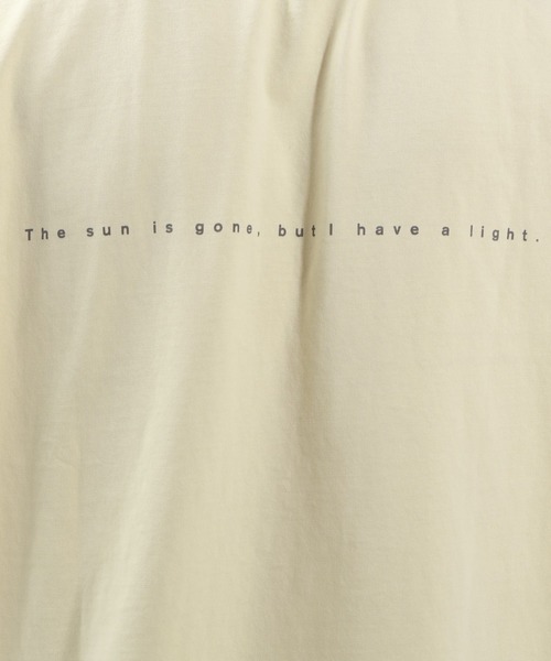 BAYFLOW(ベイフロー)の「ハンドペイントプリントTシャツ(Tシャツ/カットソー・メンズ・イエロー/チャコールグレー/オフホワイト・MEDIUM/LARGE)」の12枚目の写真
