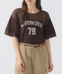 メッシュ ナンバー Tシャツ