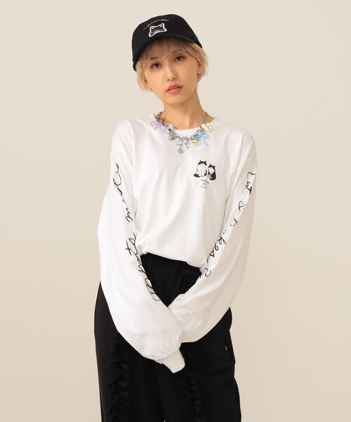 セール】【COLLABORATION】9456 / ロングTシャツ（Tシャツ/カットソー