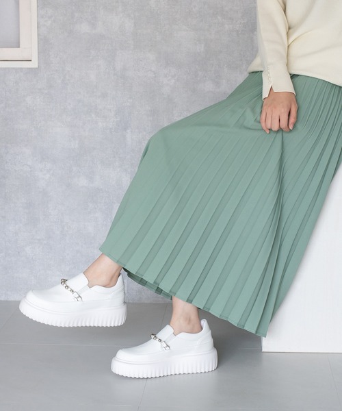 健康 スニーカー ジェリービーンズ JELLY BEANS 23cm 白 ソフトレースアップフラットシューズ(23.0cm ホワイト